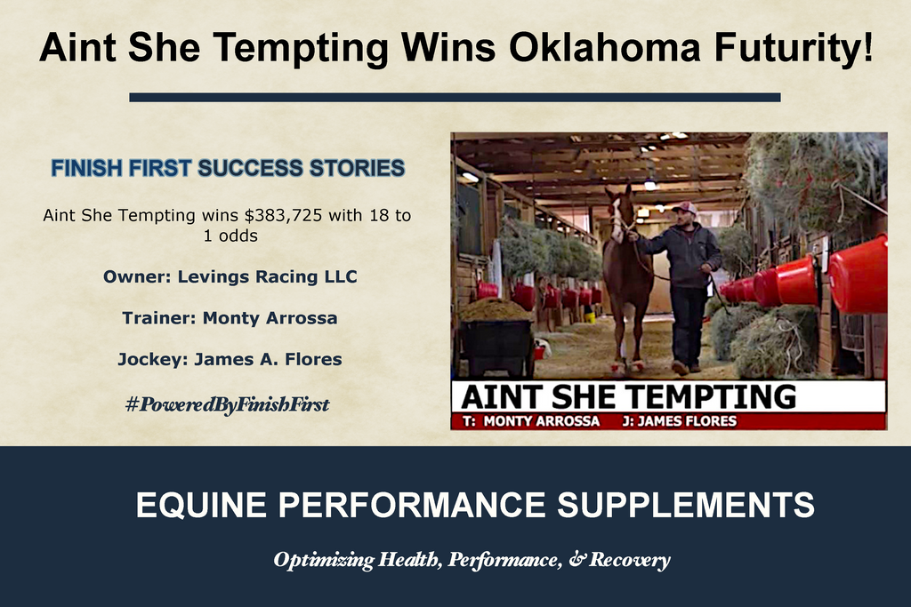 Aint She Tempting Wins Oklahoma Futurity